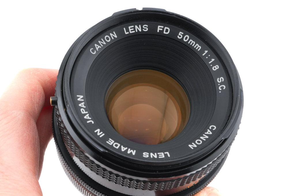 Canon 50mm f1.8 S.C.