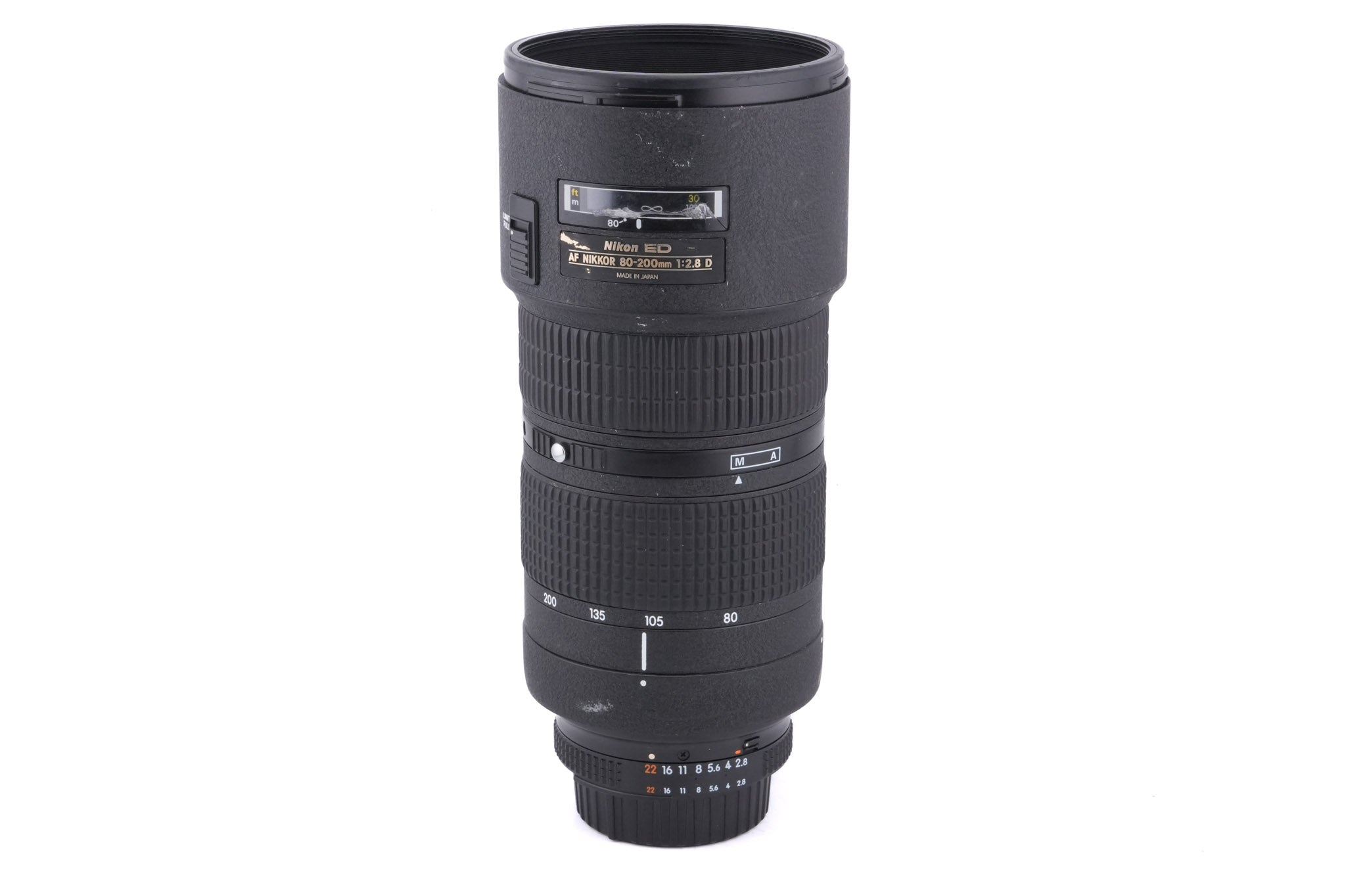 Nikon 80-200mm f2.8 AF Nikkor D ED (Second Version)