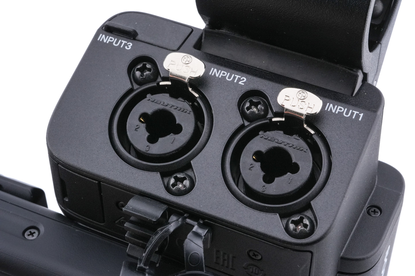 Sony FX3 + XLR-H1 XLR/Microphone Adapter