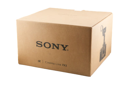 Sony FX3 + XLR-H1 XLR/Microphone Adapter