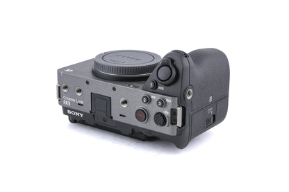 Sony FX3 + XLR-H1 XLR/Microphone Adapter