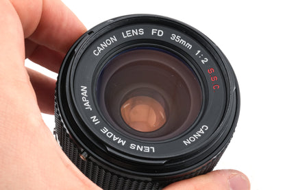 Canon 35mm f2 S.S.C. (Concave)