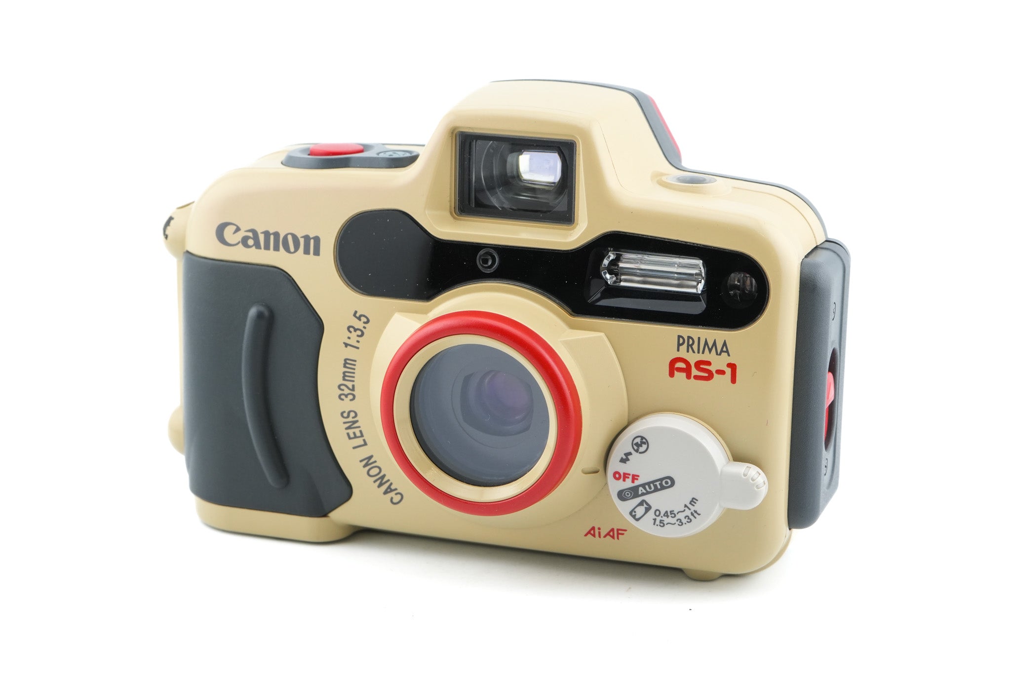 Appareil Photo Sous-marin 35mm Olympus Prima AS-1 – Orange, Testé Et Fonctionnel