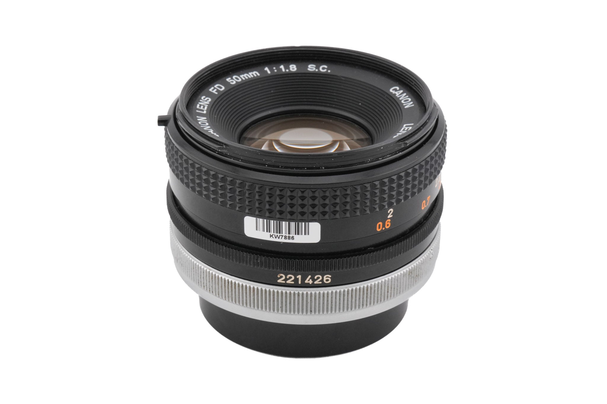 Canon 50mm f1.8 S.C.