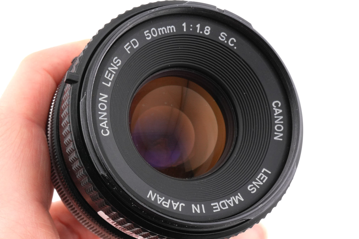 Canon 50mm f1.8 S.C.