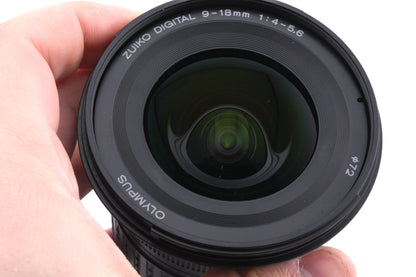 Olympus 9-18mm f4-5.6 Zuiko Digital ED