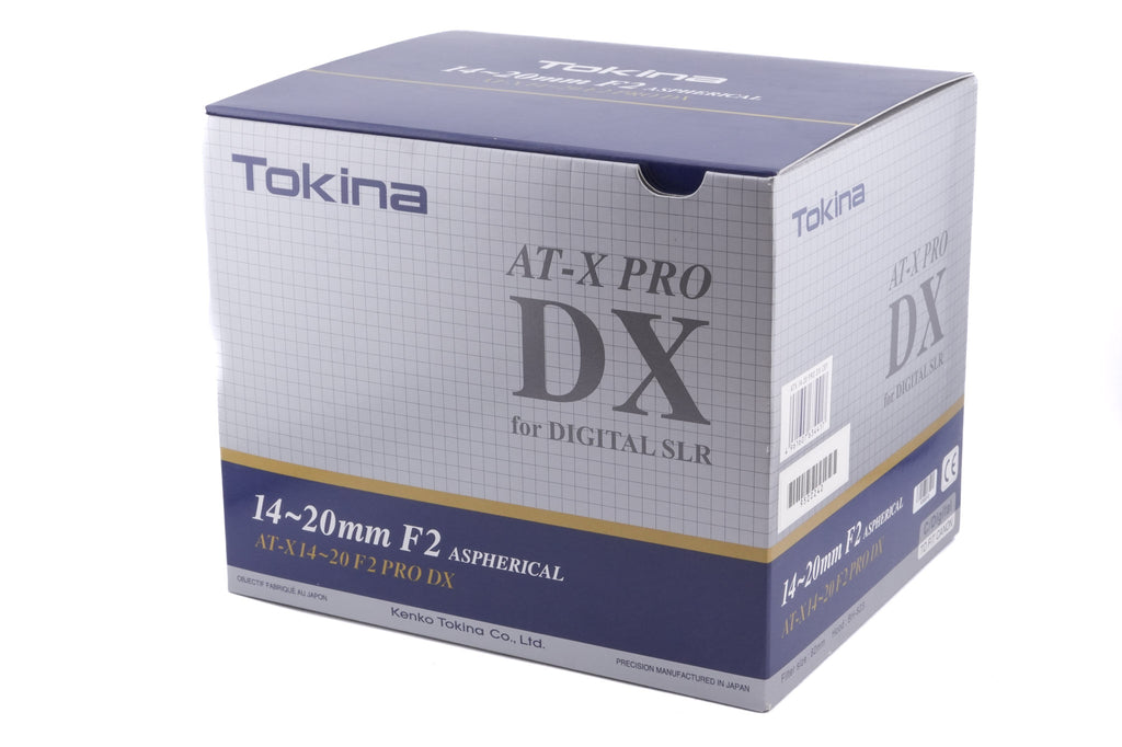 Tokina 14-20mm f2 AT-X Pro DX Aspherical