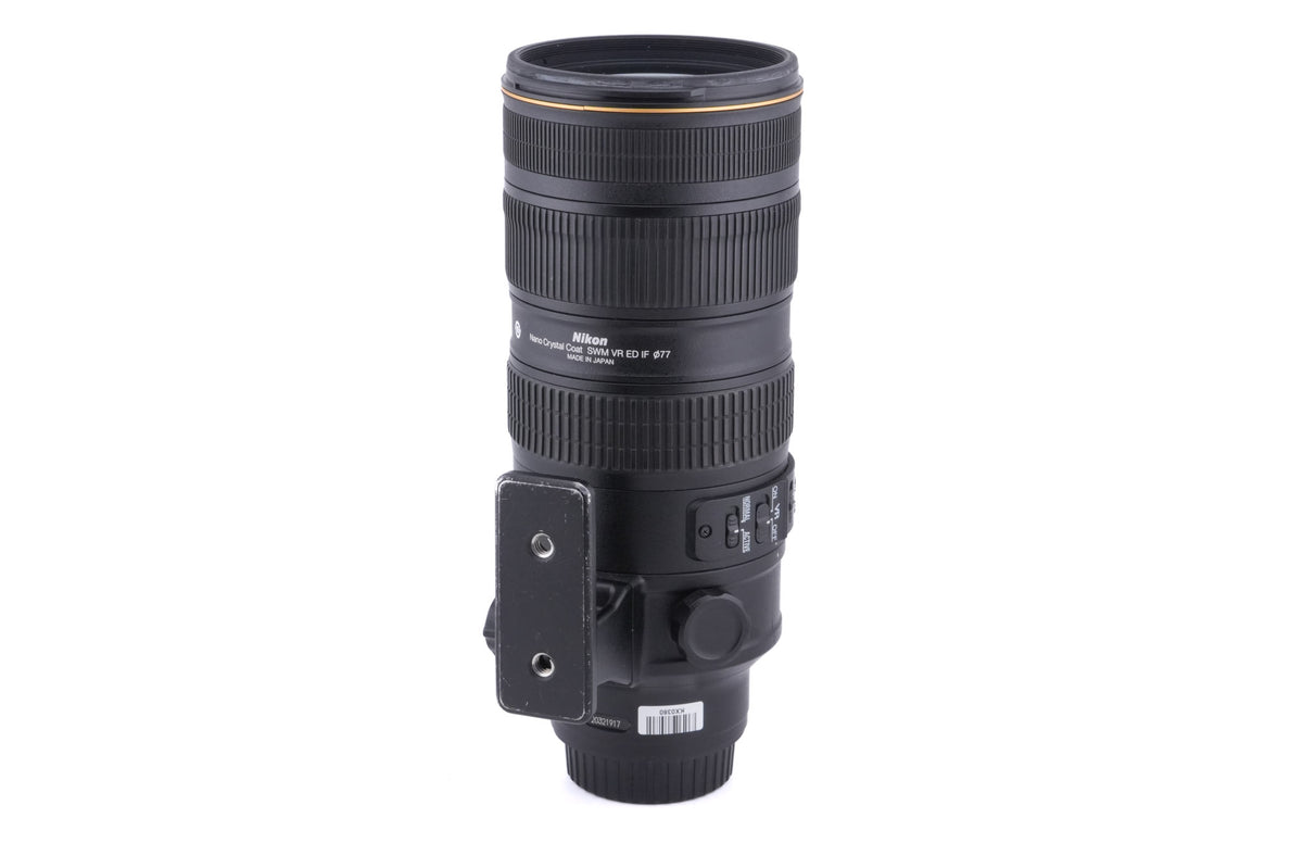 Nikon 70-200mm f2.8 AF-S Nikkor G II ED N VR