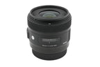 Sigma 30mm f1.4 DC Art