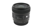Sigma 30mm f1.4 DC Art