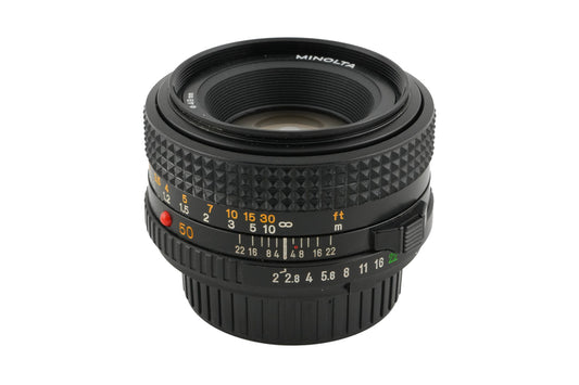 Minolta 50mm f2 MD