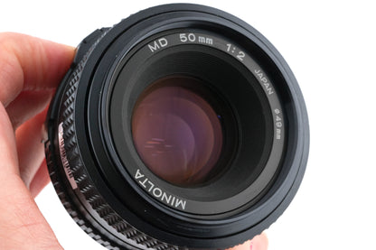 Minolta 50mm f2 MD