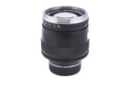 Carl Zeiss 85mm f2 Sonnar T* ZM