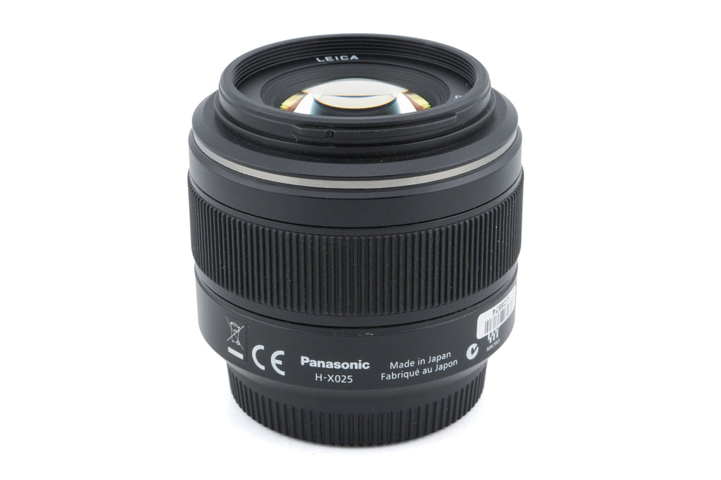 Panasonic 25mm f1.4 ASPH. Leica DG Summilux (H-X025)