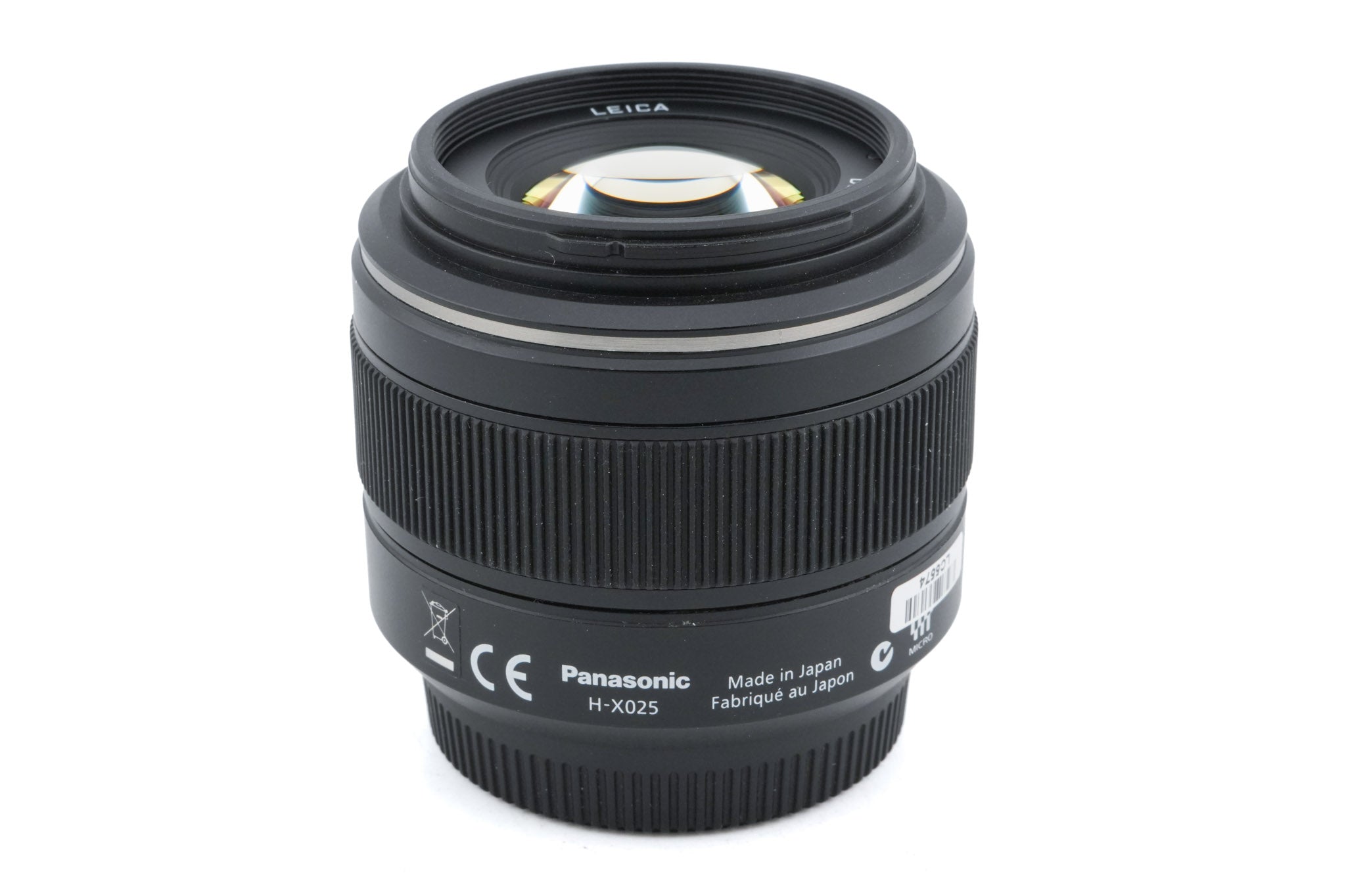 Panasonic 25mm f1.4 ASPH. Leica DG Summilux (H-X025)