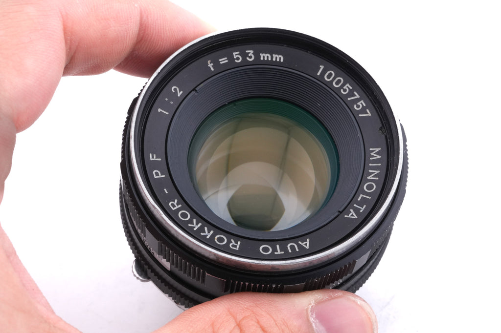 Minolta 53mm f2 Auto Rokkor-PF