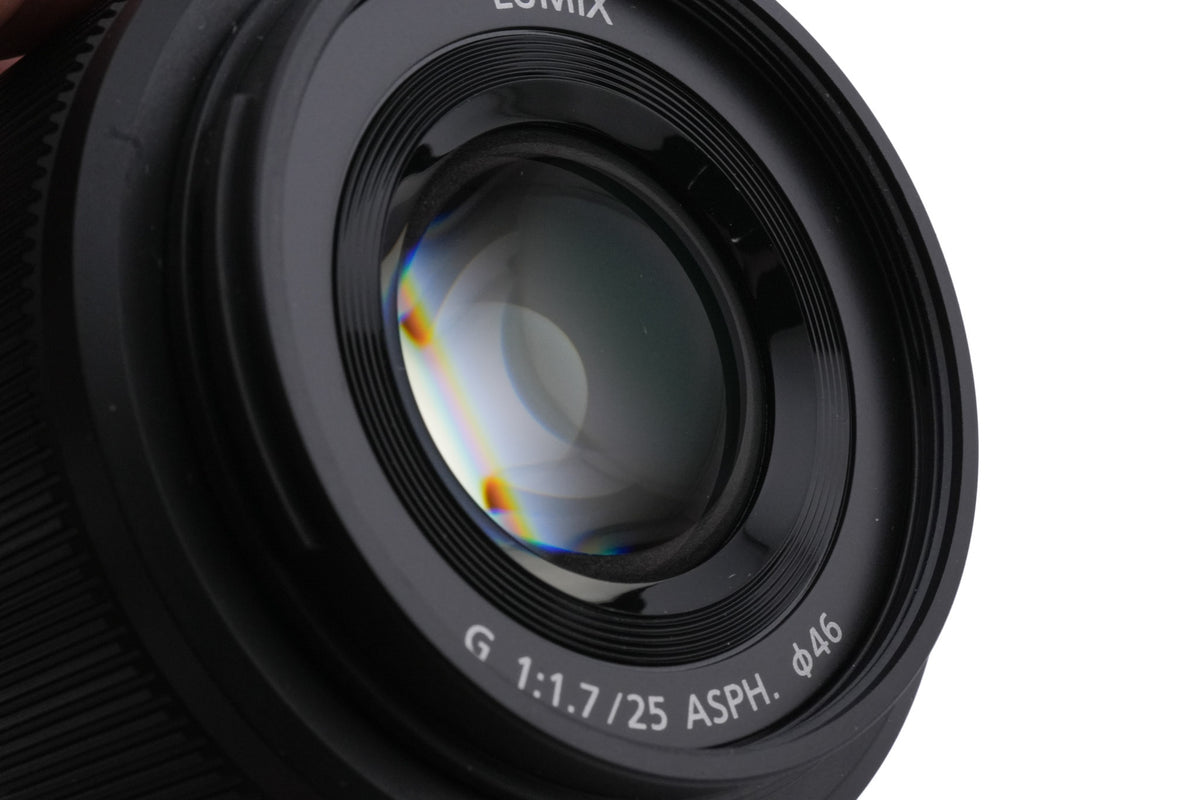 Panasonic 25mm f1.7 Lumix G ASPH. (H-H025)