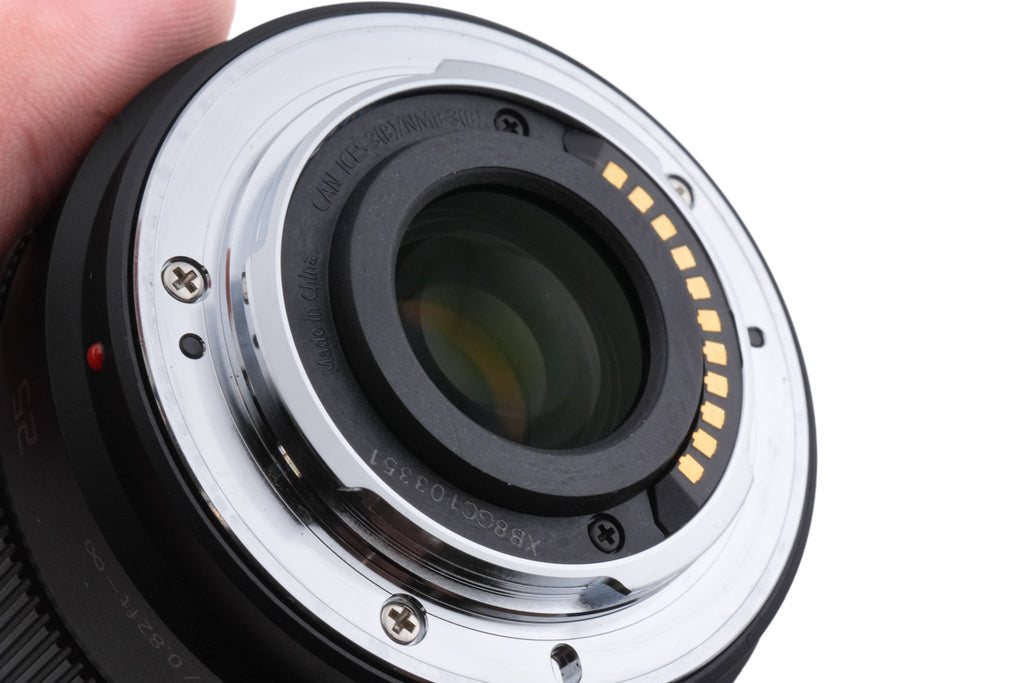 Panasonic 25mm f1.7 Lumix G ASPH. (H-H025)