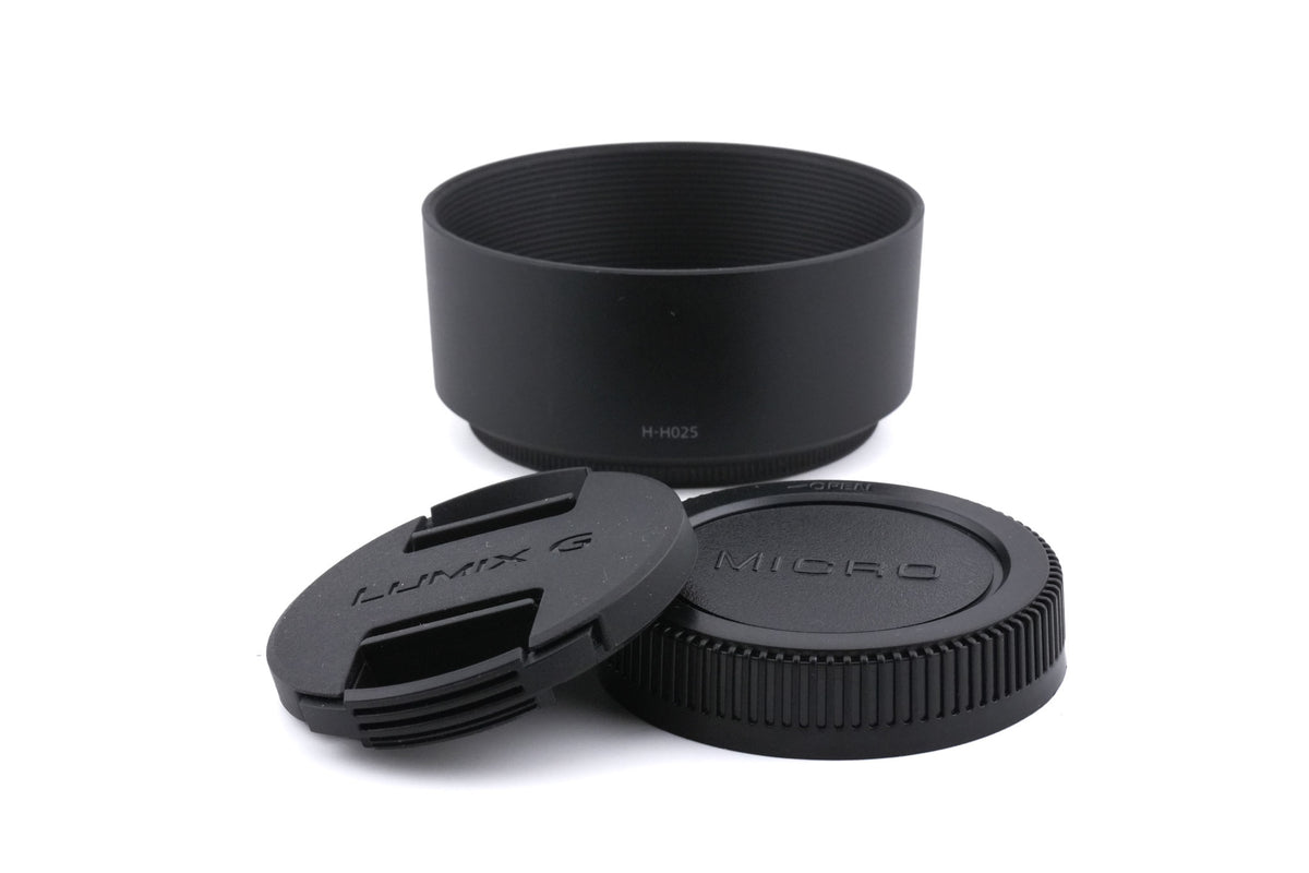 Panasonic 25mm f1.7 Lumix G ASPH. (H-H025)