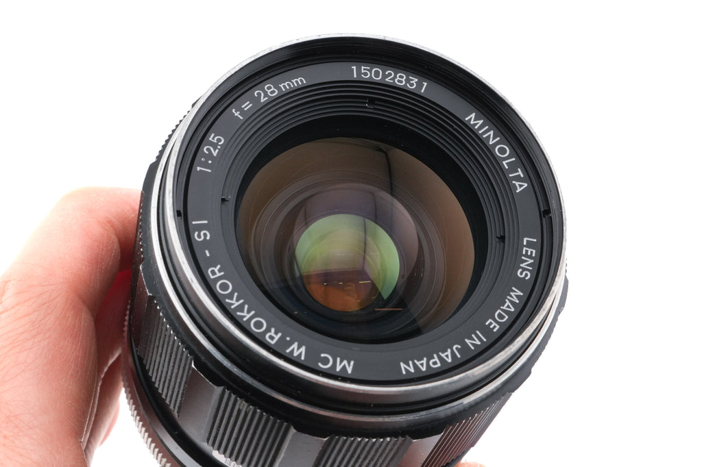 Minolta 28mm f2.5 MC W.Rokkor-SI