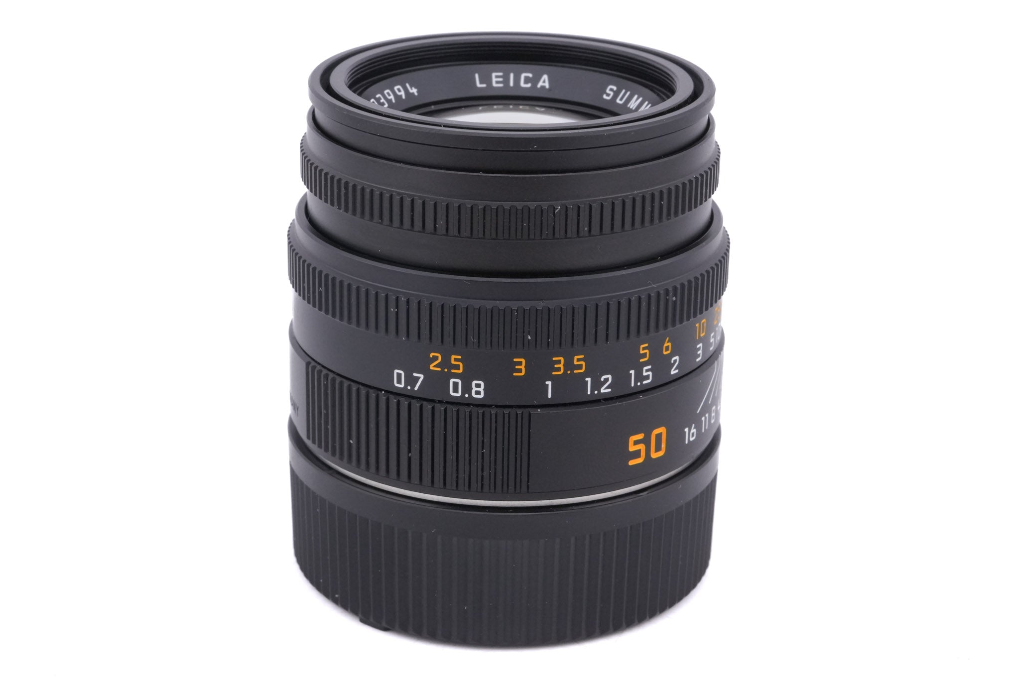 Leica 50mm f2 Summicron-M (Type V) (Black, 11826 / 11719)