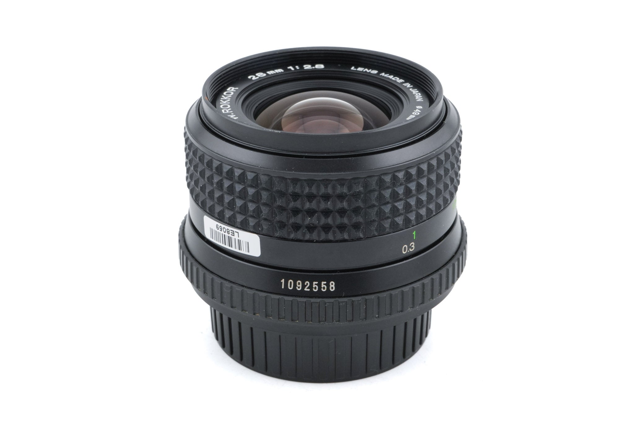 Minolta 28mm f2.8 MD W.Rokkor