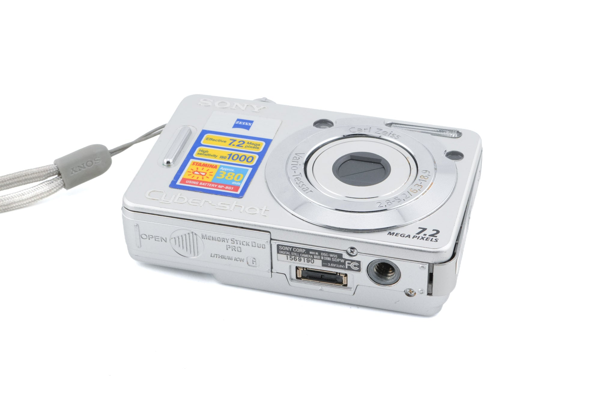 Sony Cyber-Shot DSC-W55