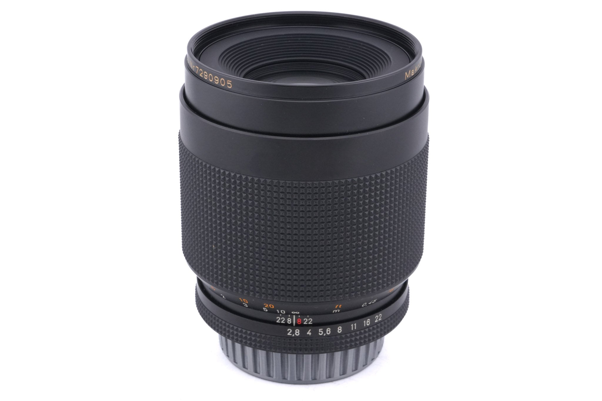 Carl Zeiss 100mm f2.8 Makro-Planar T* (AE)