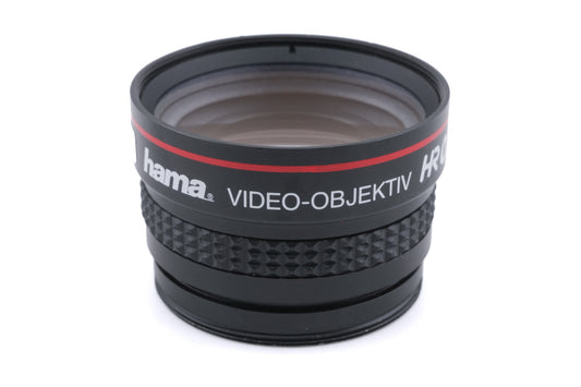 Hama 43mm Wide-Angle Conversion Video Lens HR 0.5 - Accessory