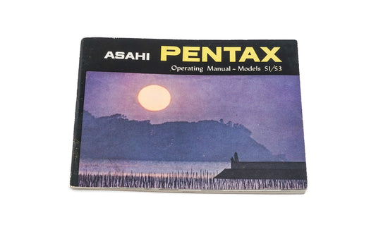 Pentax S1/S3 Instructions - Accessory