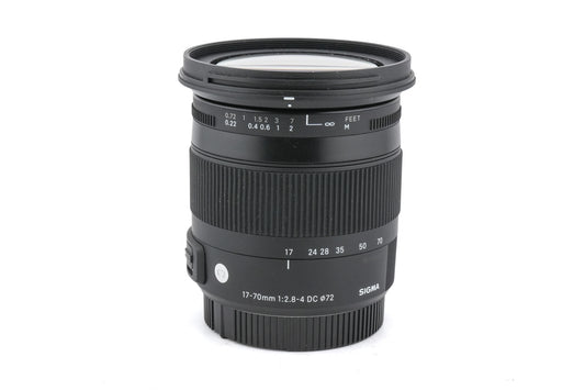 Sigma 17-70mm f2.8-4 DC Macro HSM Contemporary - Lens