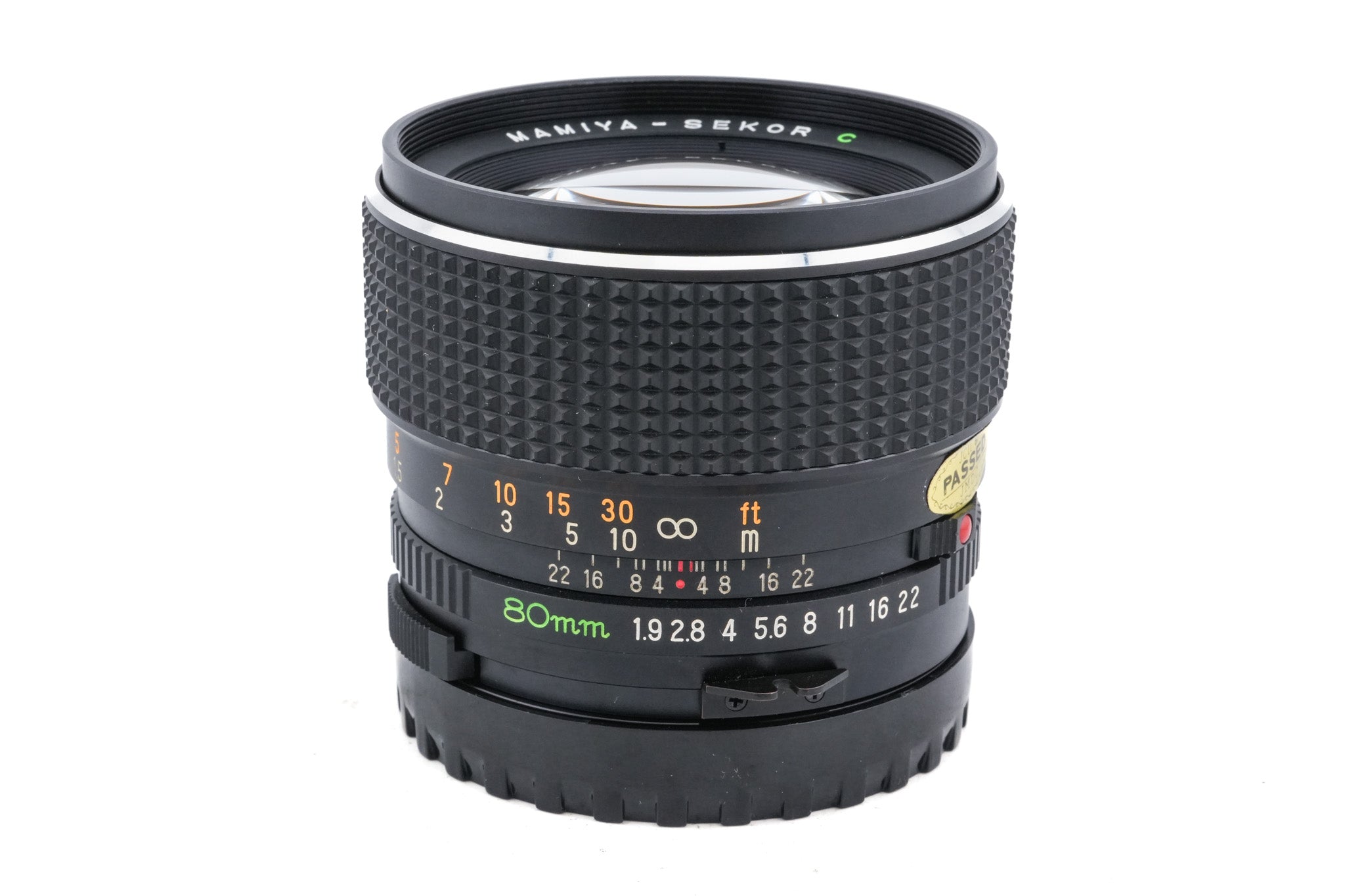 Mamiya 80mm f1.9 Sekor C - Lens