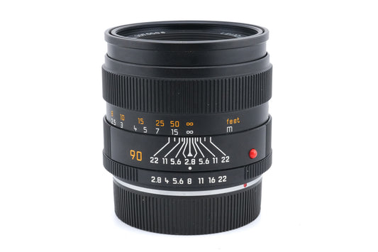 Leica 90mm f2.8 Elmarit-R (Type II) (3-Cam) (11806) - Lens