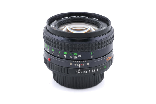Minolta 50mm f1.4 MD Rokkor-X - Lens