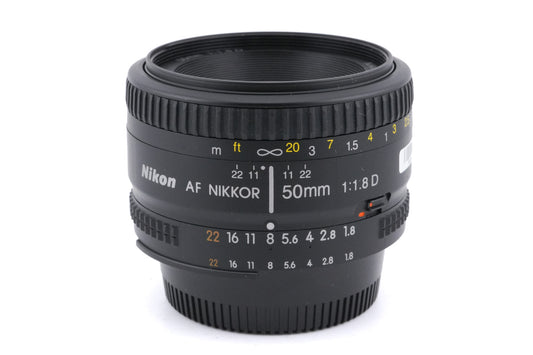 Nikon 50mm f1.8 AF Nikkor D - Lens