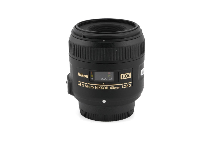 Nikon 40mm f2.8 AF-S Micro Nikkor G