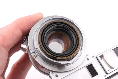 Leica 35mm f2 Summicron (Type I, Goggles) (8-Element) (Silver, SAMWO / 11108)