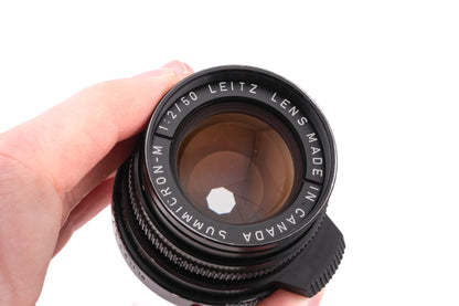 Leica 50mm f2 Summicron-M (Type IV) (Black, 11819)