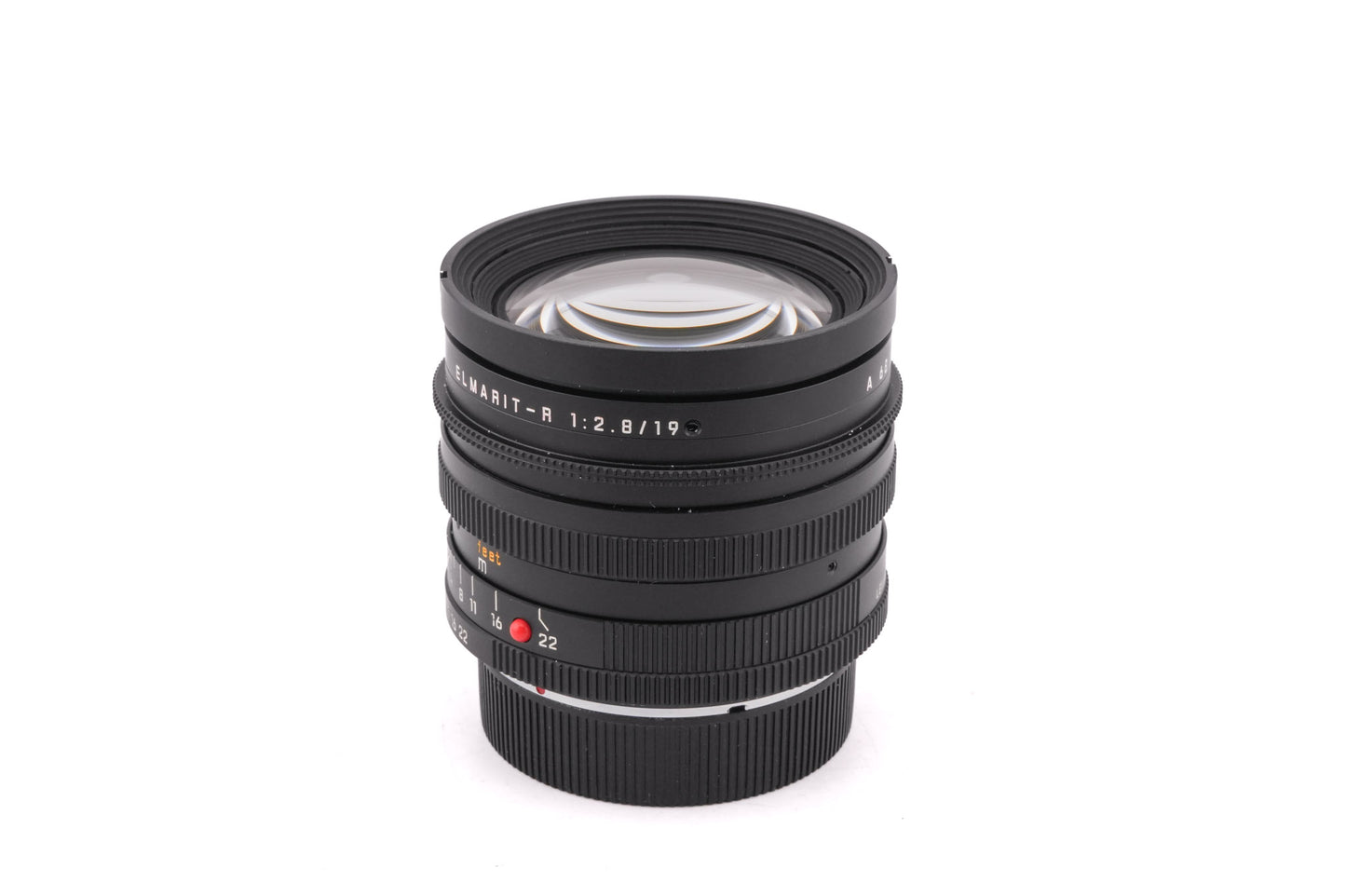 Leica 19mm f2.8 Elmarit-R (Type II) (3-Cam) (11258)