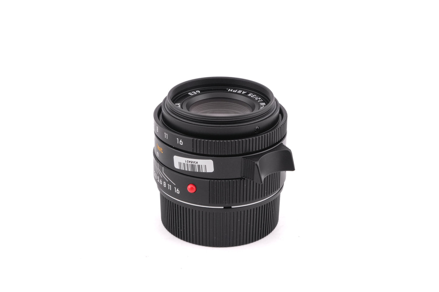 Leica 35mm f2 Summicron-M ASPH (Type II) (Black, 11673 / 11708)