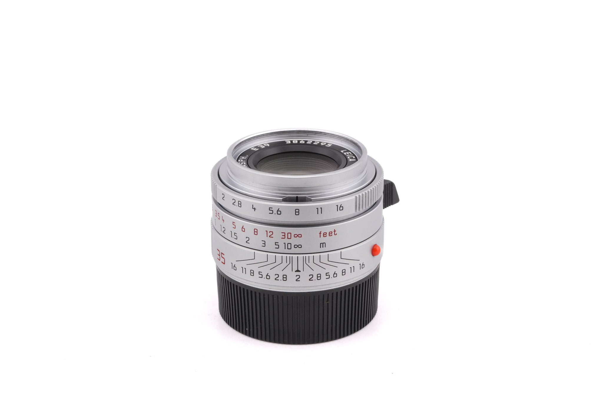 Leica 35mm f2 Summicron-M ASPH. (Type I) (Silver, 11882)