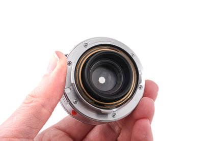 Leica 35mm f2 Summicron-M ASPH. (Type I) (Silver, 11882)
