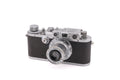 Leica IIIa + 50mm f3.5 Elmar (Type I) (ELMARCHROM / ELMAR)