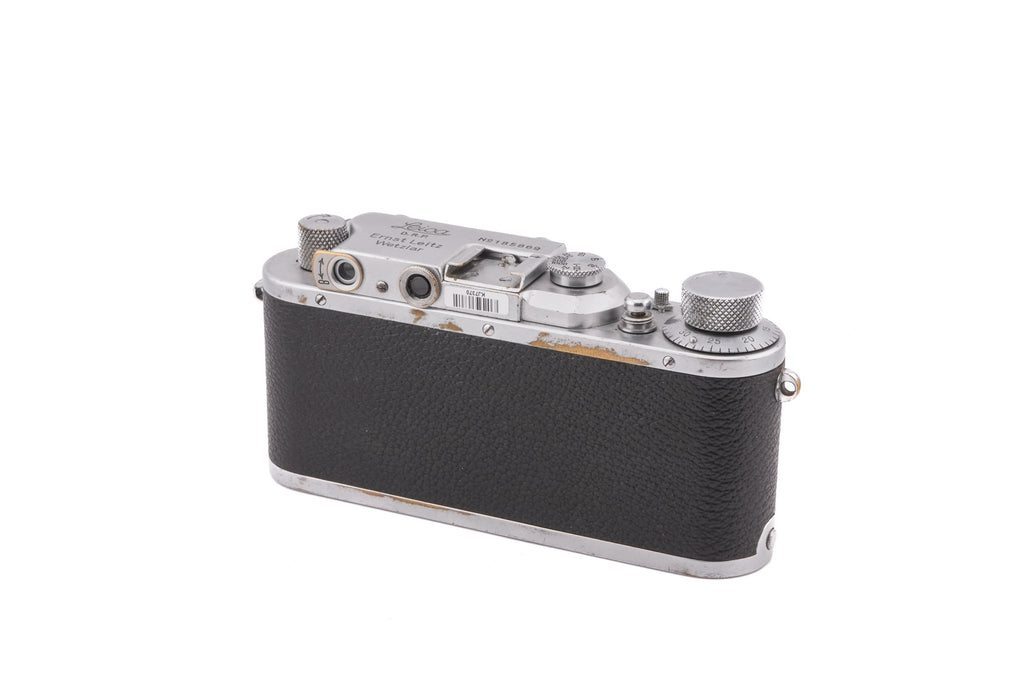 Leica IIIa + 50mm f3.5 Elmar (Type I) (ELMARCHROM / ELMAR)