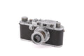 Leica IIIa + 50mm f3.5 Elmar (Type I) (ELMARCHROM / ELMAR)