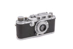 Leica IIIa + 50mm f3.5 Elmar (Type I) (ELMARCHROM / ELMAR)
