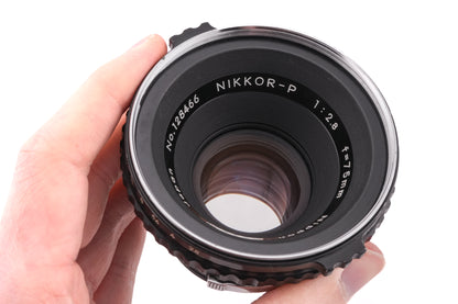 Nikon 75mm f2.8 Nikkor-P