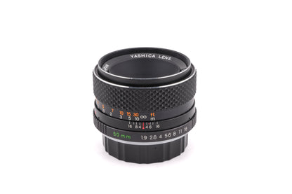 Yashica 50mm f1.9 DSB