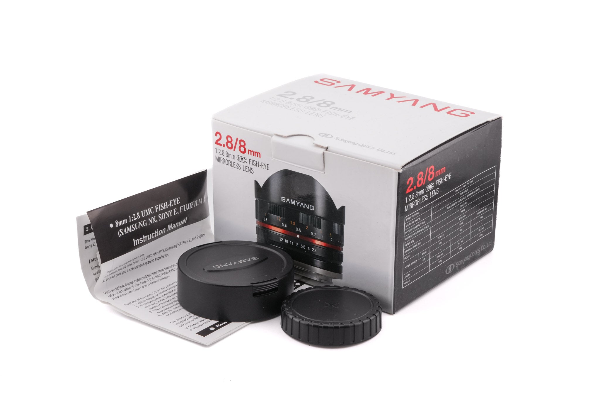 Samyang 8mm f2.8 UMC Fisheye II – Kamerastore Samyang 8mm f2.8 UMC Fisheye II – Kamerastore