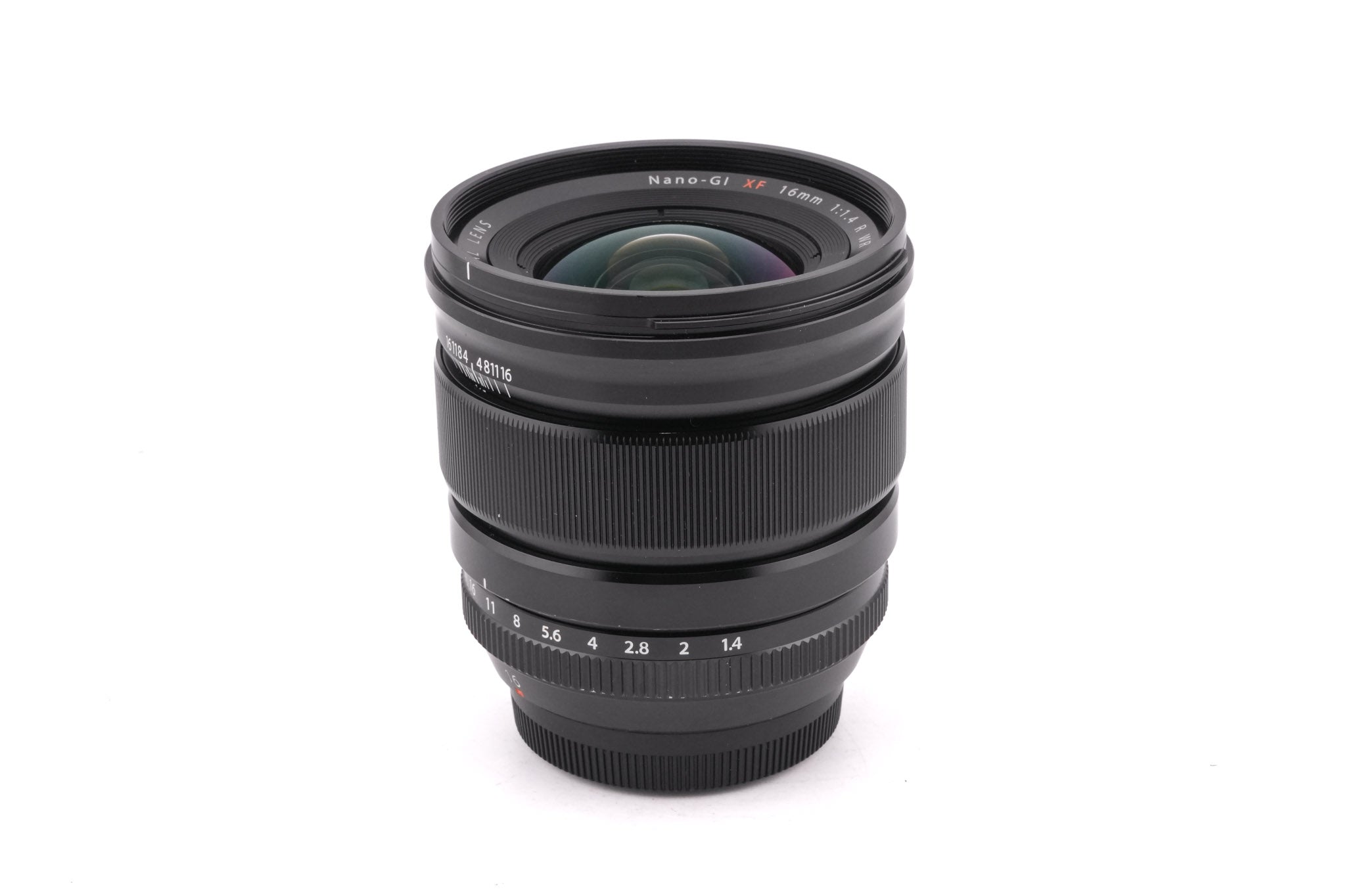 Fujifilm 16mm f1.4 Nano-GI Fujinon Aspherical XF R WR